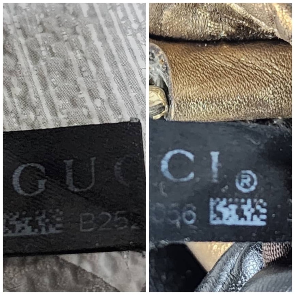 Authentic GUCCI GG Fabric Abbey Medium D-Ring Hobo Bag Gold Golden Brown - Picture 11 of 14